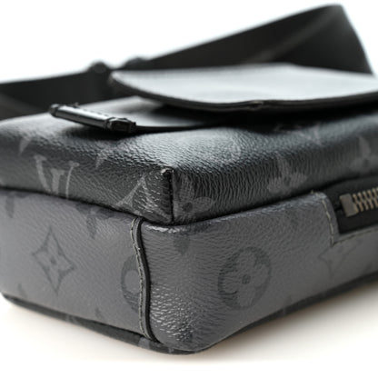 Louis Vuitton Monogram Eclipse Reverse Double Phone Pouch NM 9 of 9