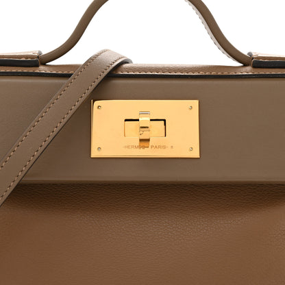 Hermes Evercolor Swift 24/24 21 Beige De Weimar Etoupe 8 of 13