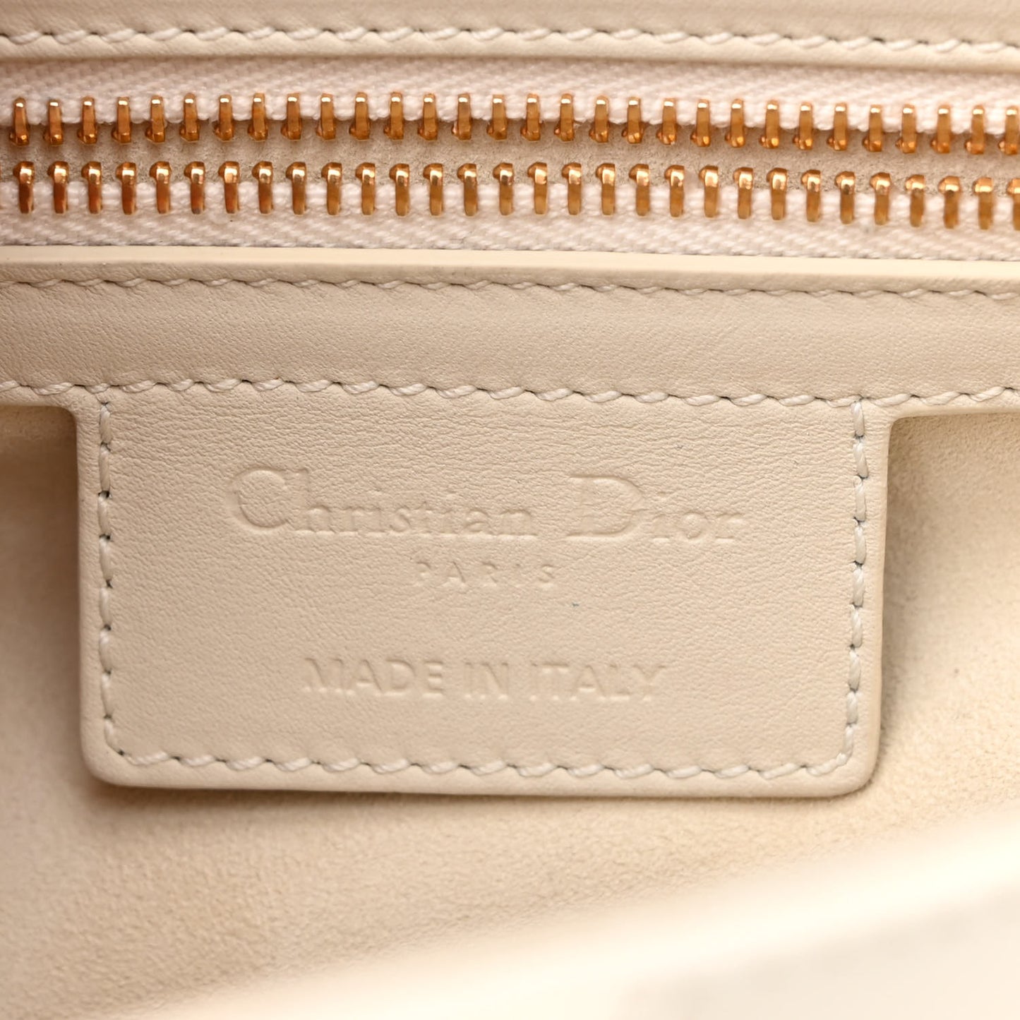 Ultra Matte Calfskin Saddle Bag Off White