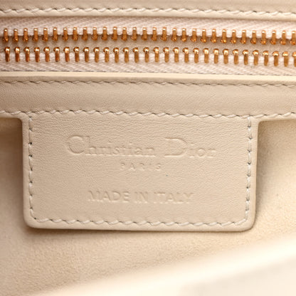 Christian Dior Ultra Matte Calfskin Saddle Bag Off White 6 of 10