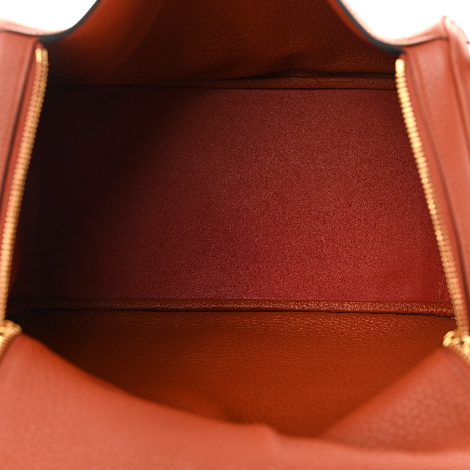 Hermes Taurillon Clemence Lindy 30 Cuivre 5 of 9