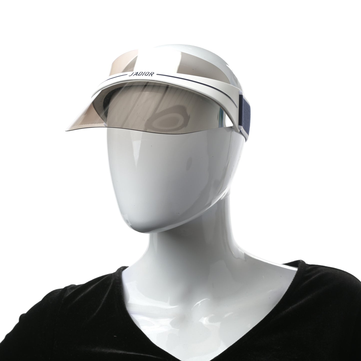 Mirrored DiorClub1 Sun Visor Black