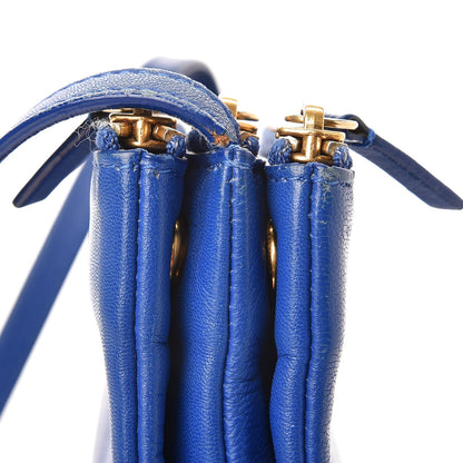 Celine Lambskin Small Trio Crossbody Bag Indigo 11 of 11