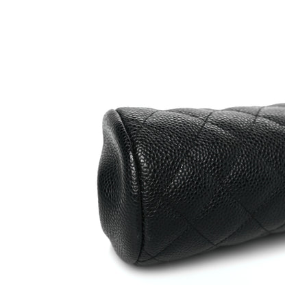 Chanel Caviar Quilted Timeless Clutch Black 8 of 10