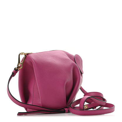 Loewe Calfskin Mini Elephant Crossbody Bag Fuchsia 3 of 9