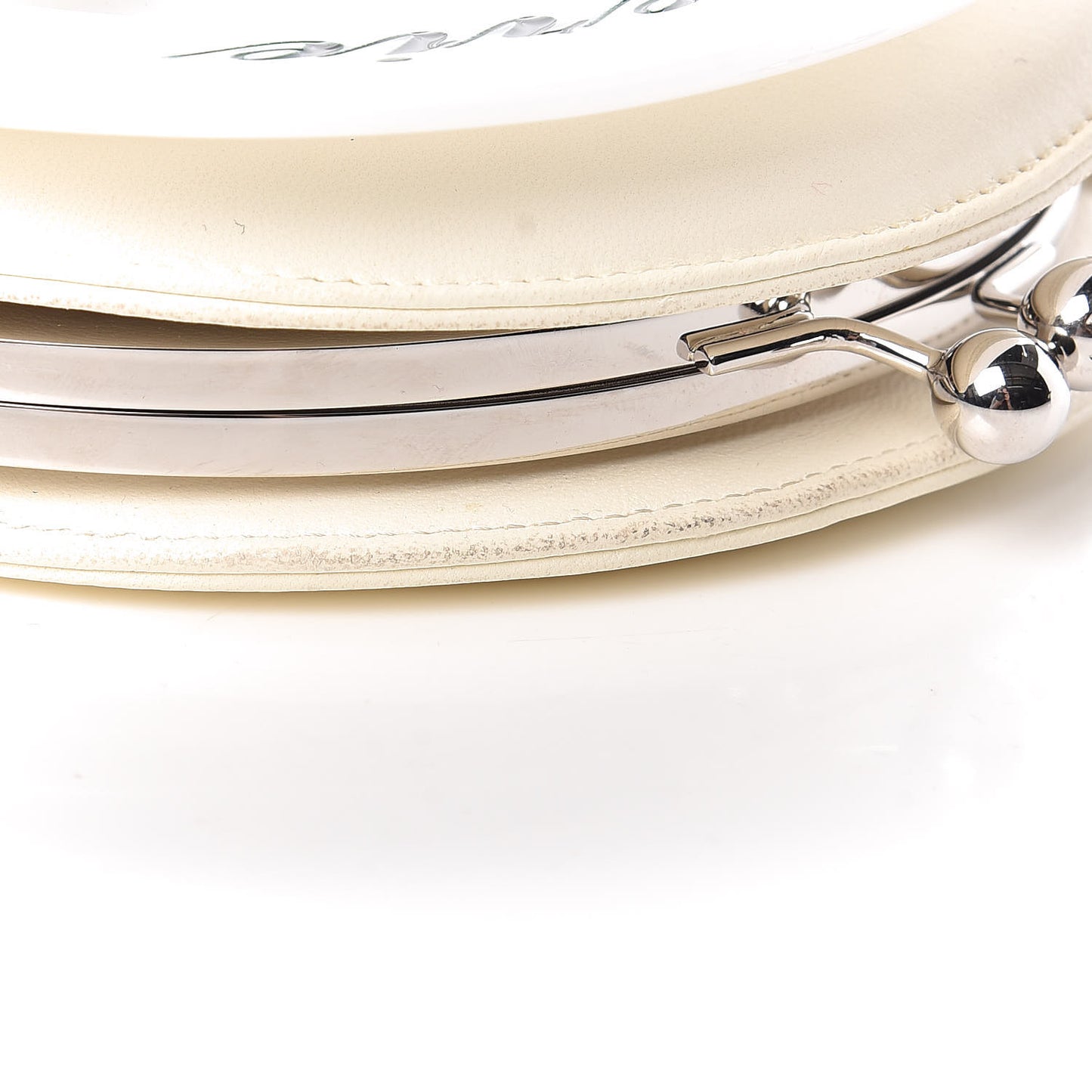 Plexiglass Brasserie Gabrielle Plates Minaudiere White