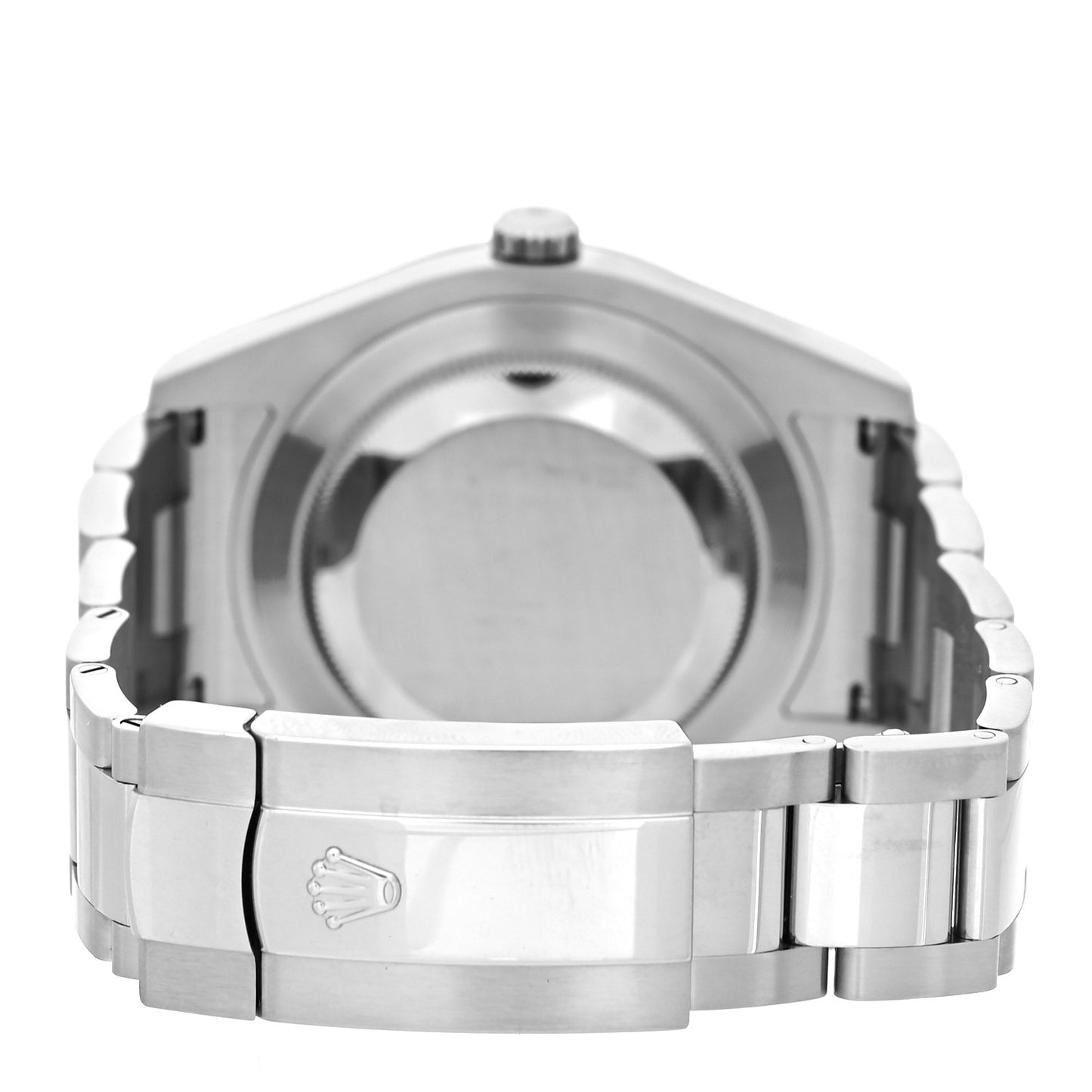 Stainless Steel 18K White Gold 41mm Oyster Perpetual Datejust Watch Black 116334
