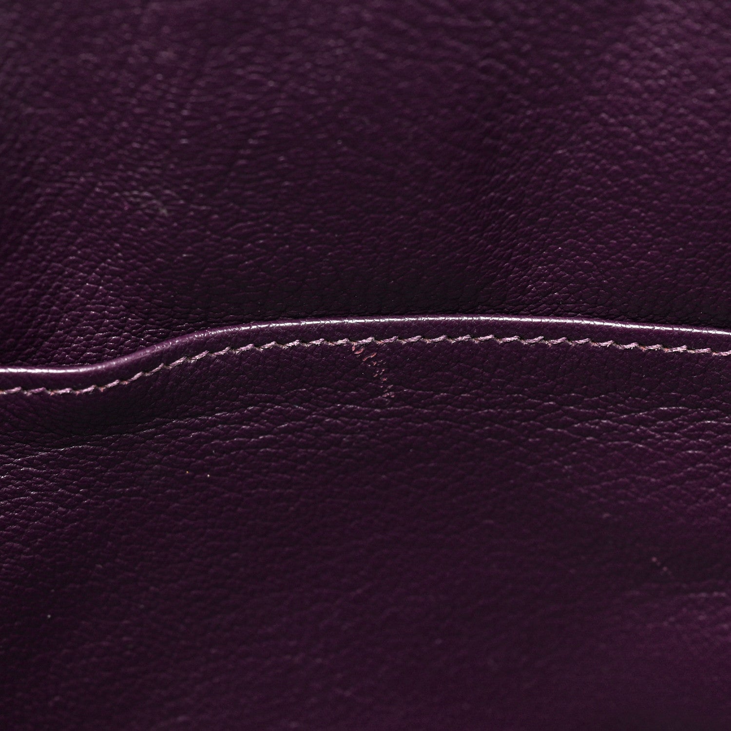 Hermes Taurillon Clemence Birkin 30 Raisin 11 of 15
