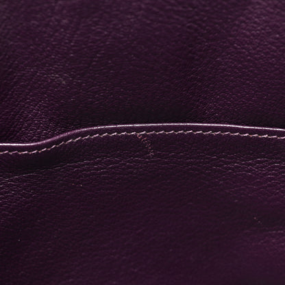 Hermes Taurillon Clemence Birkin 30 Raisin 11 of 15