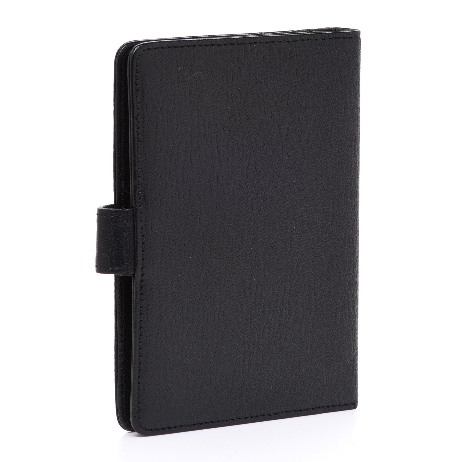 Chanel Goatskin Small Ring Agenda Planner Black 3 of 8