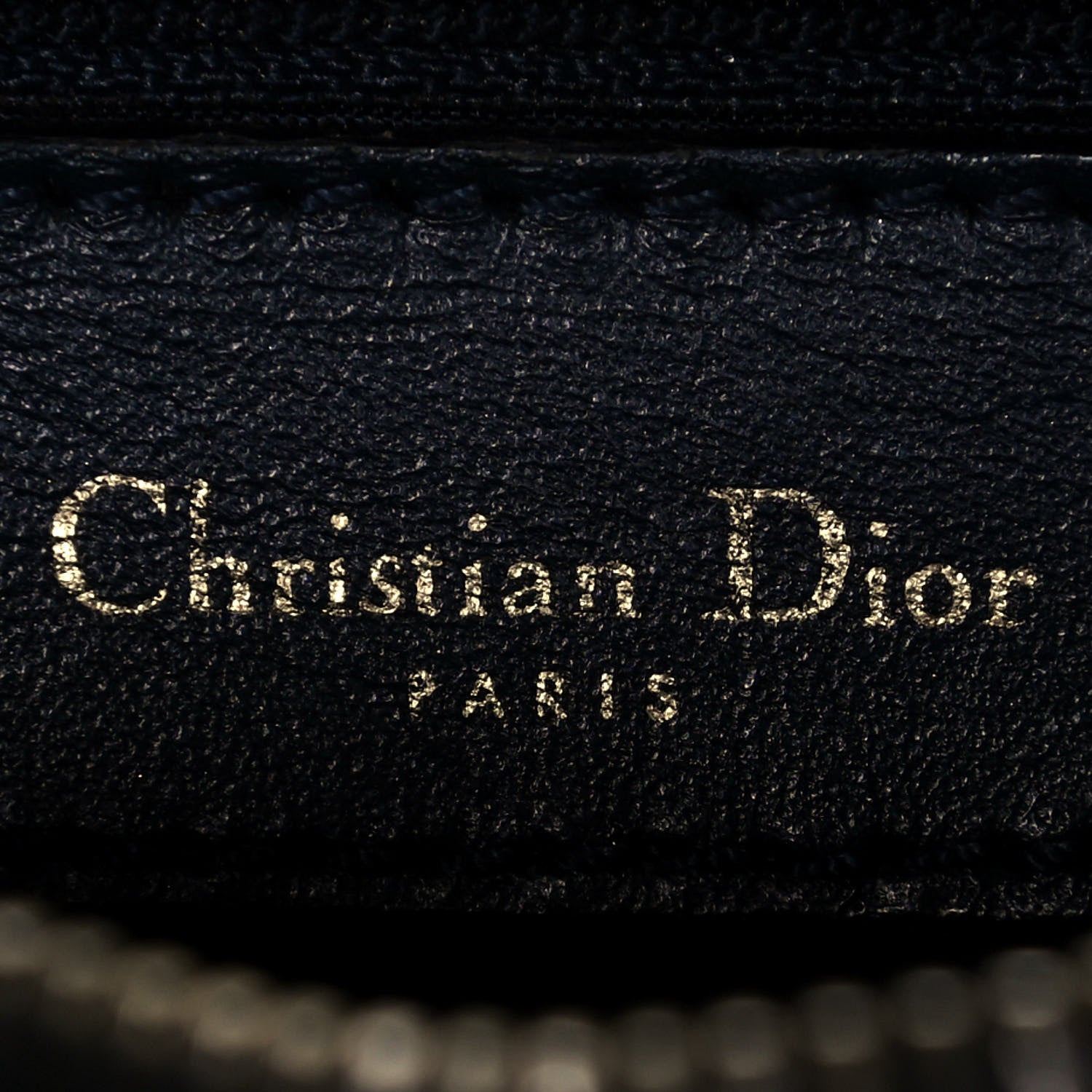 Christian Dior Monogram Boston Navy Blue 6 of 16