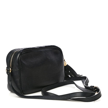Gucci Pebbled Calfskin Small Soho Disco Bag Black 3 of 17