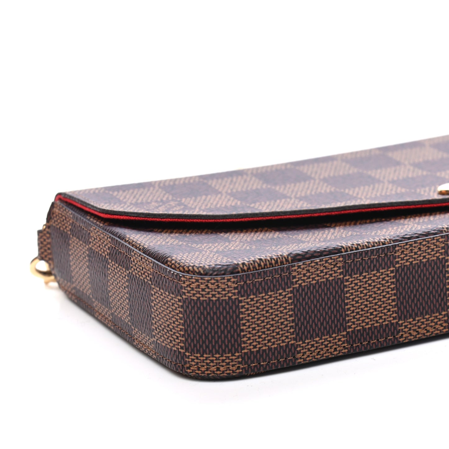 Damier Ebene Pochette Felicie Chain Wallet