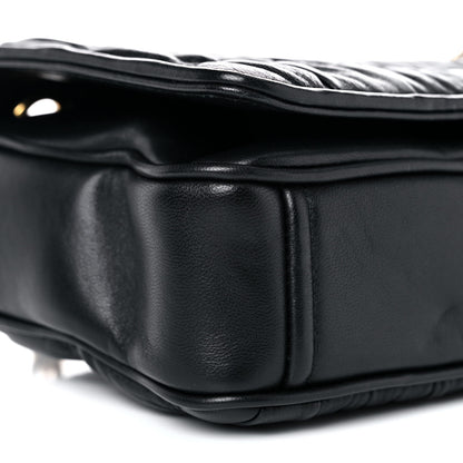 Prada Nappa Gaufre Flap Black 6 of 12