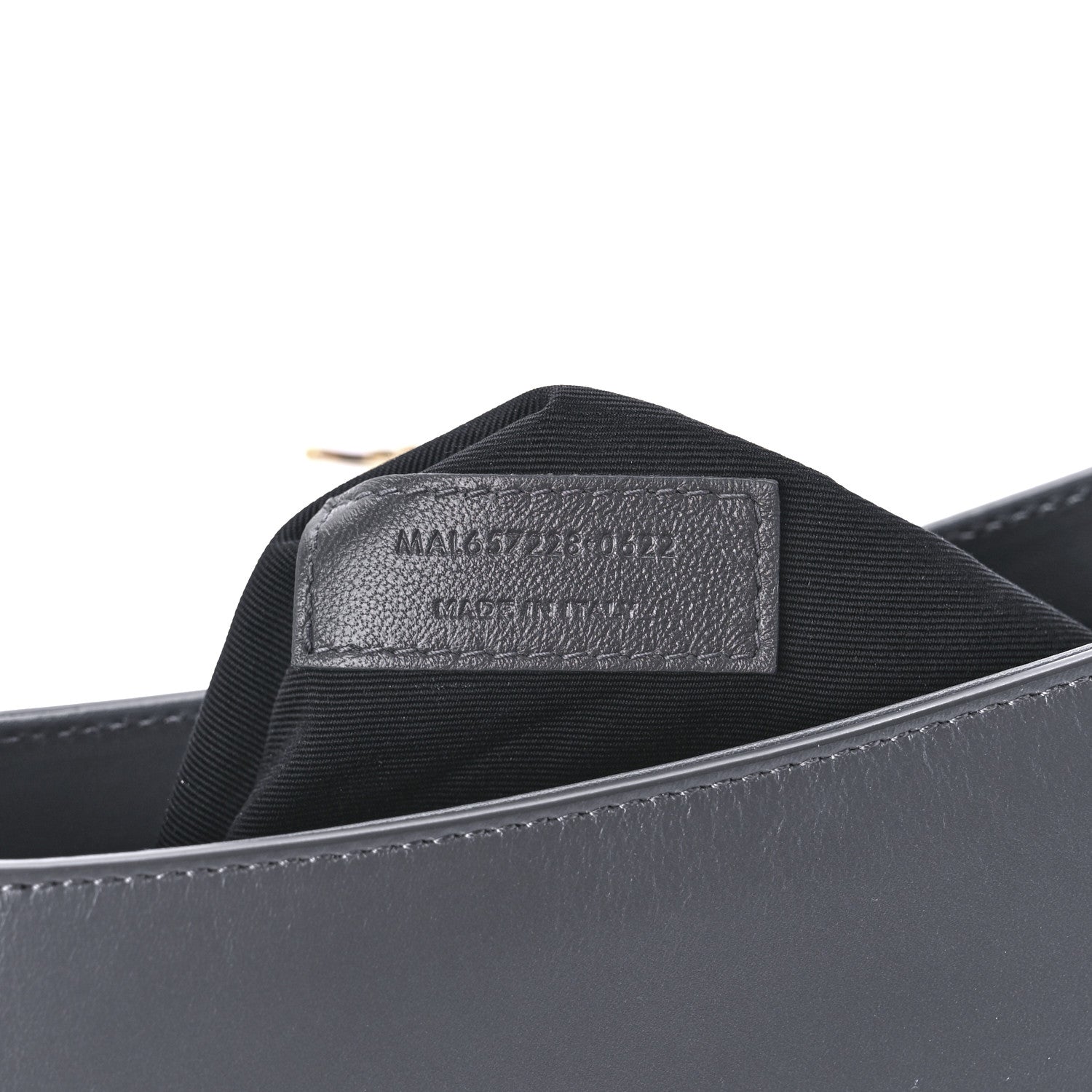 Saint Laurent Smooth Calfskin Le 5 A 7 Hobo Storm 7 of 11