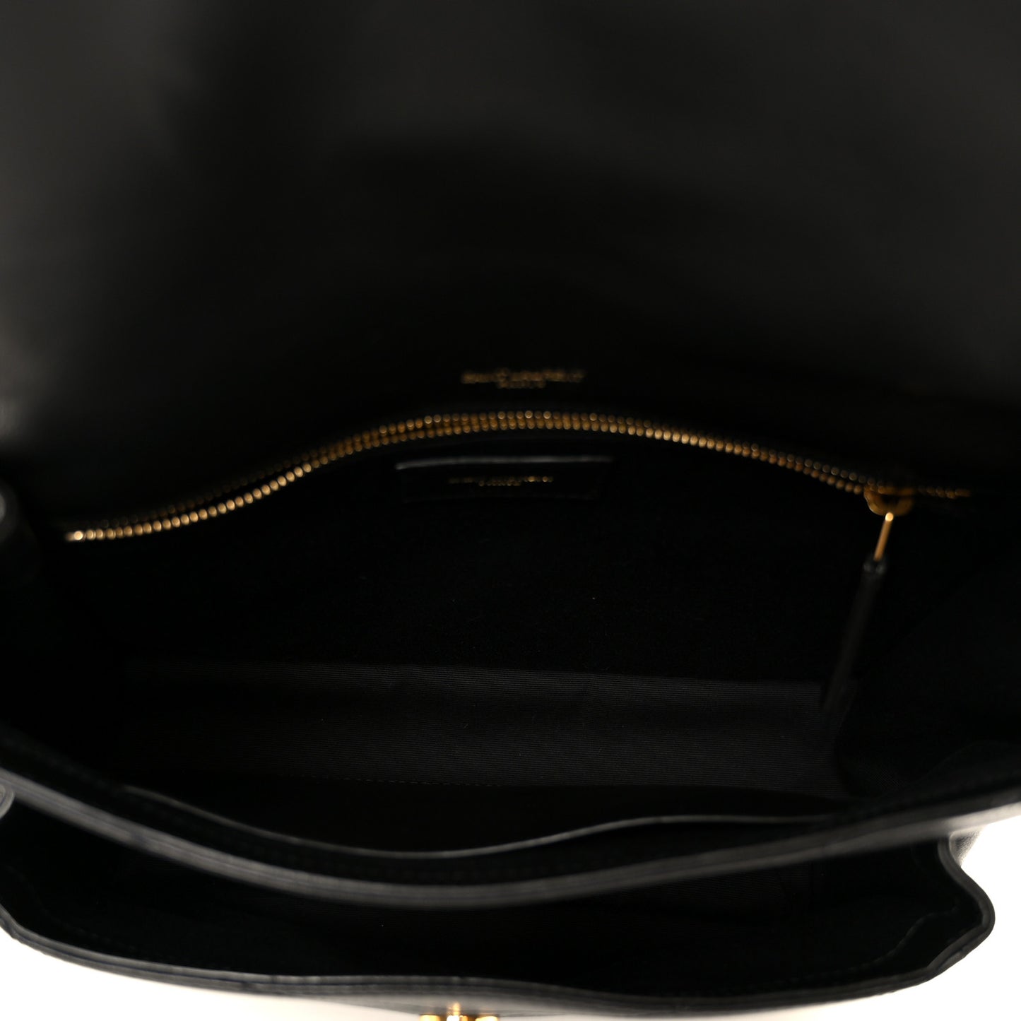 Lambskin Matelasse Monogram Medium Niki Chain Satchel Black