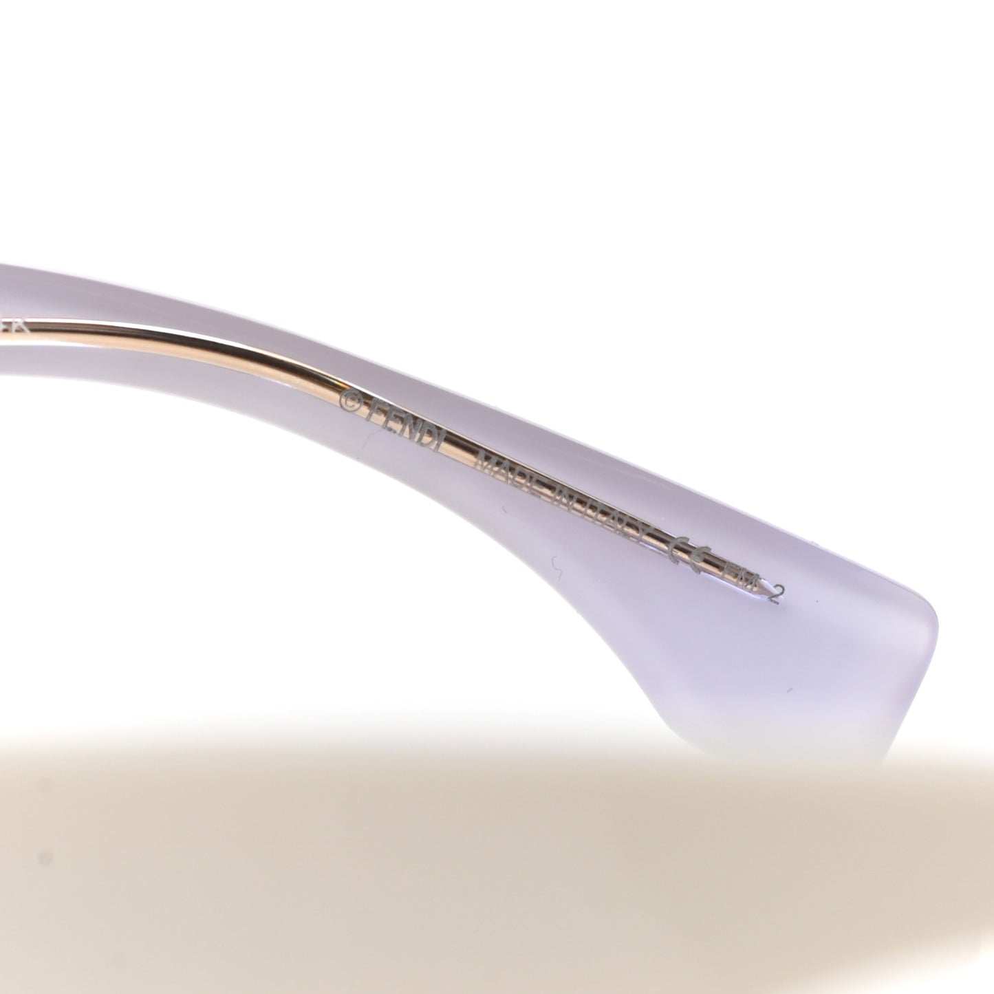Acetate FF Sunglasses FF 0434/G/S White Gold