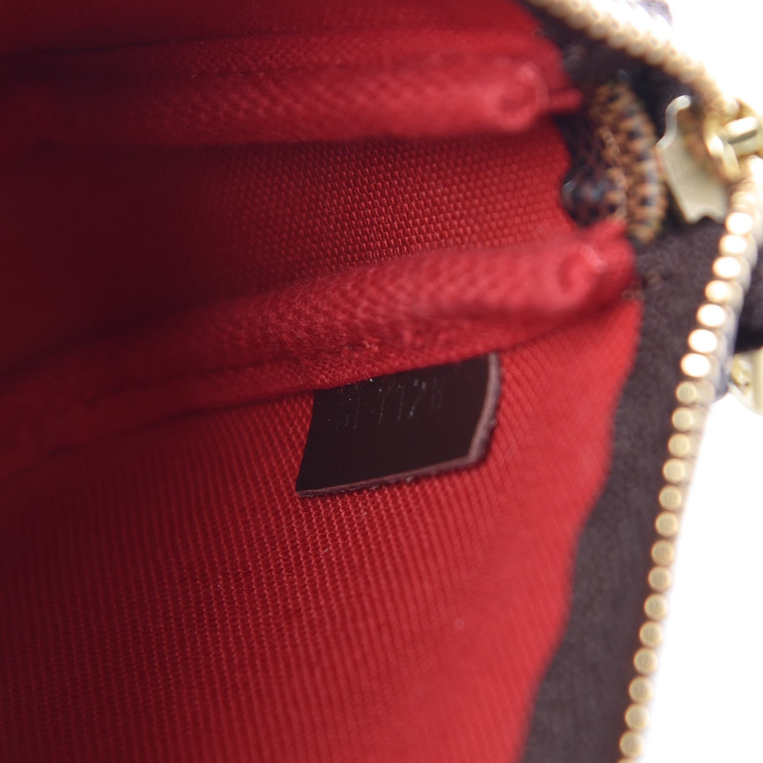 Louis Vuitton Damier Ebene Mini Pochette Accessories 7 of 8
