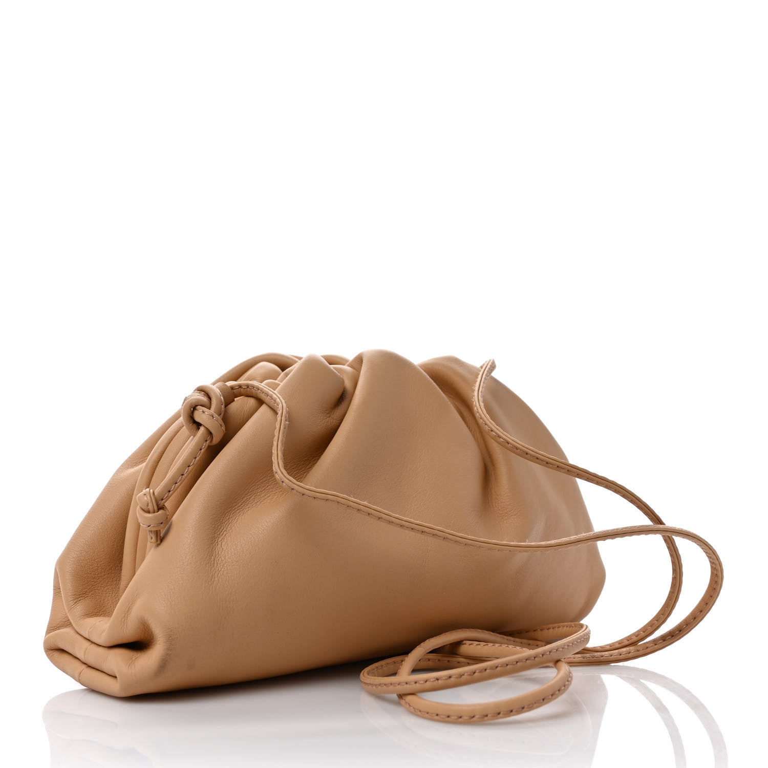 Bottega Veneta Butter Calfskin The Mini Pouch Almond 3 of 8