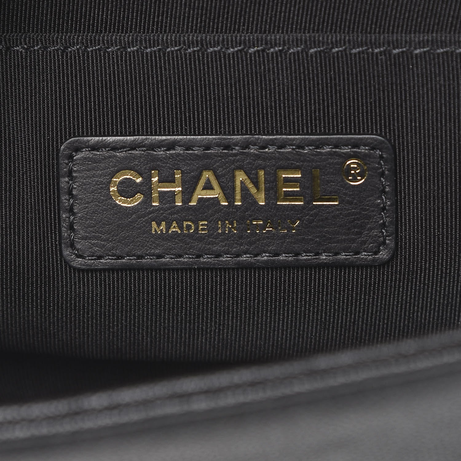 Chanel Caviar Chevron Quilted Small Boy Flap Black 6 of 13