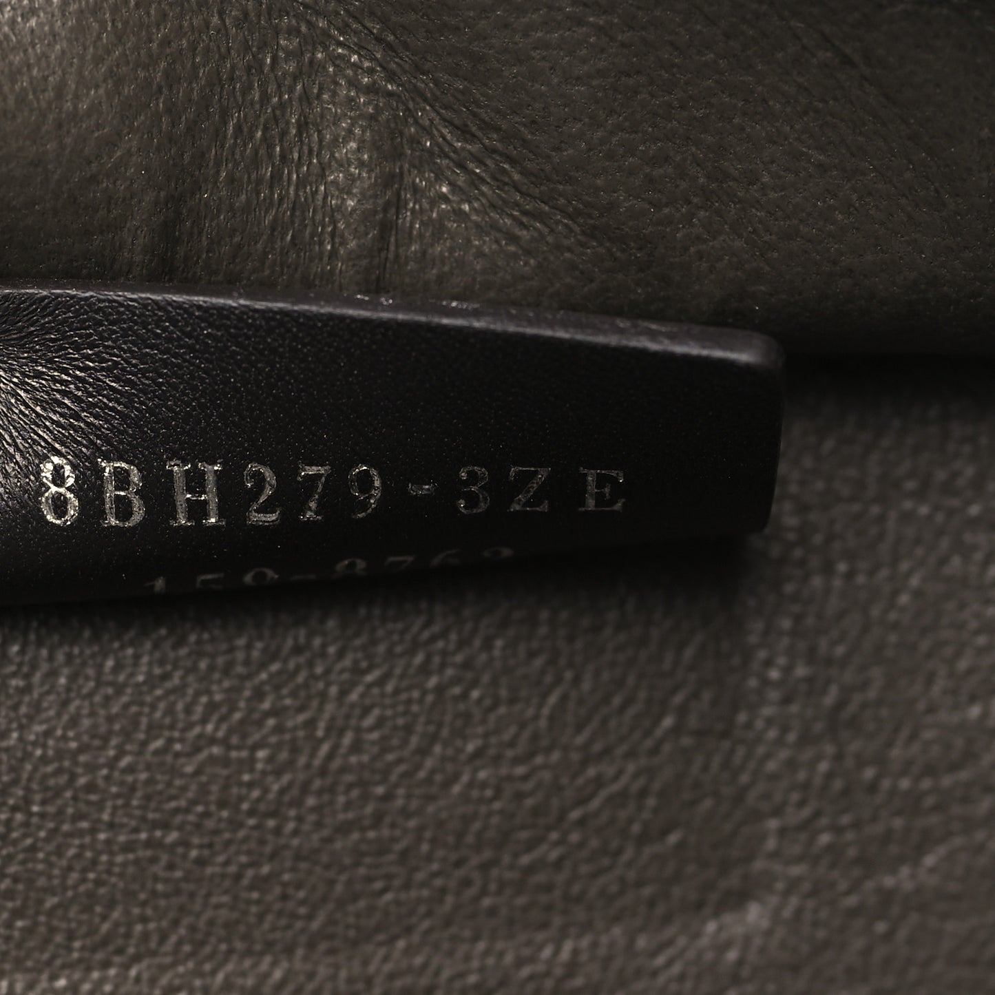 Vitello Pelo Flamingo Crocodile Embossed Petite 3Jours Tote Carbone