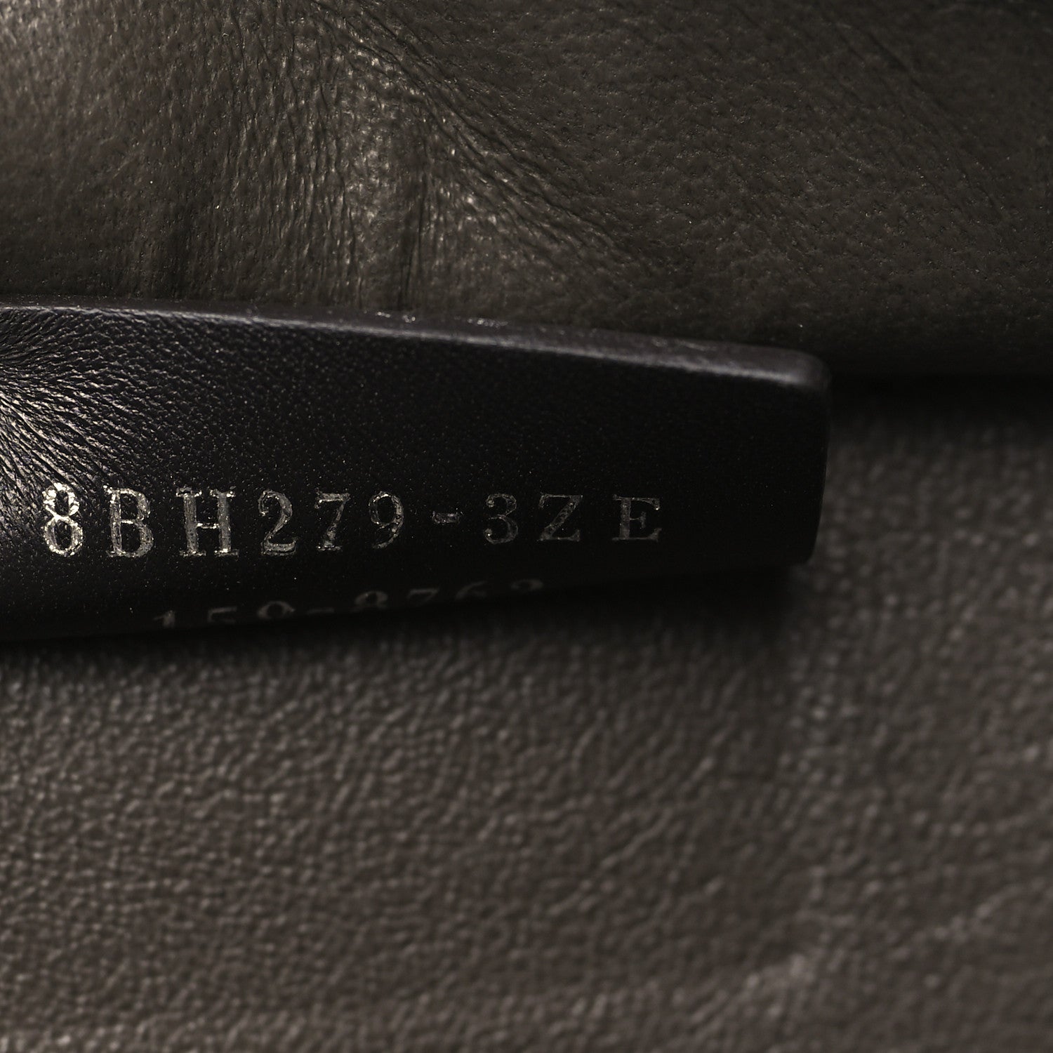 Fendi Vitello Pelo Flamingo Crocodile Embossed Petite 3Jours Tote Carbone 7 of 9