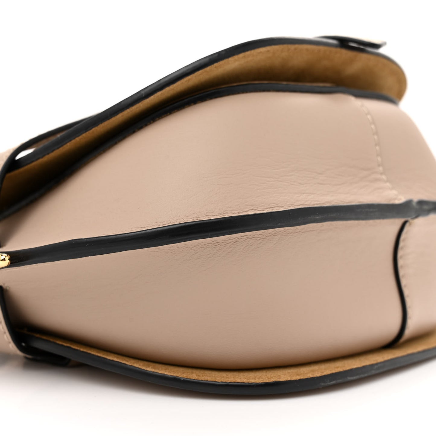 Calfskin Jacquard Mini Gate Dual Bag Sand