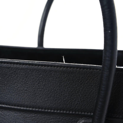 Celine Supple Calfskin Medium Phantom Luggage Black 12 of 21