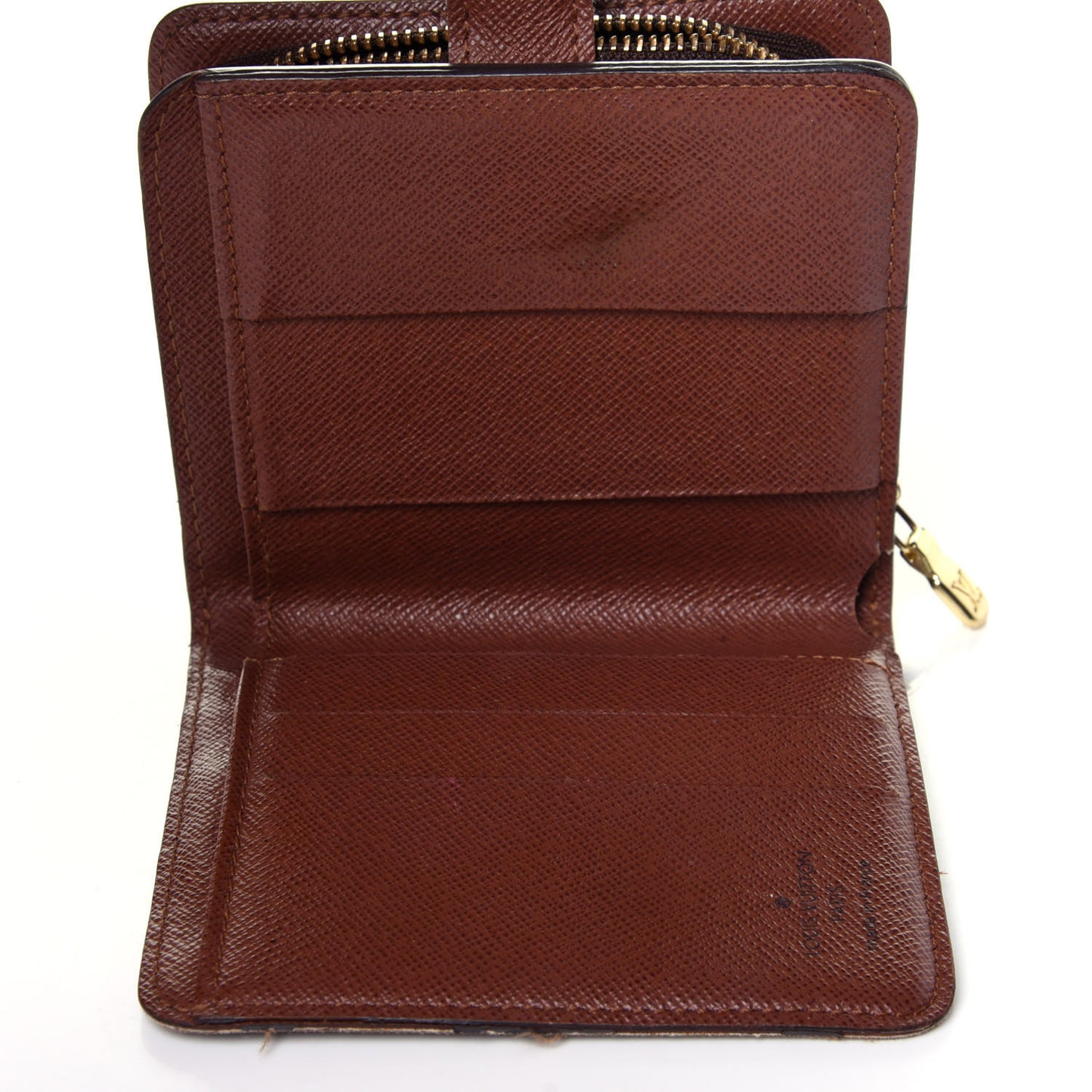 Monogram Compact Zippe Zipped Wallet