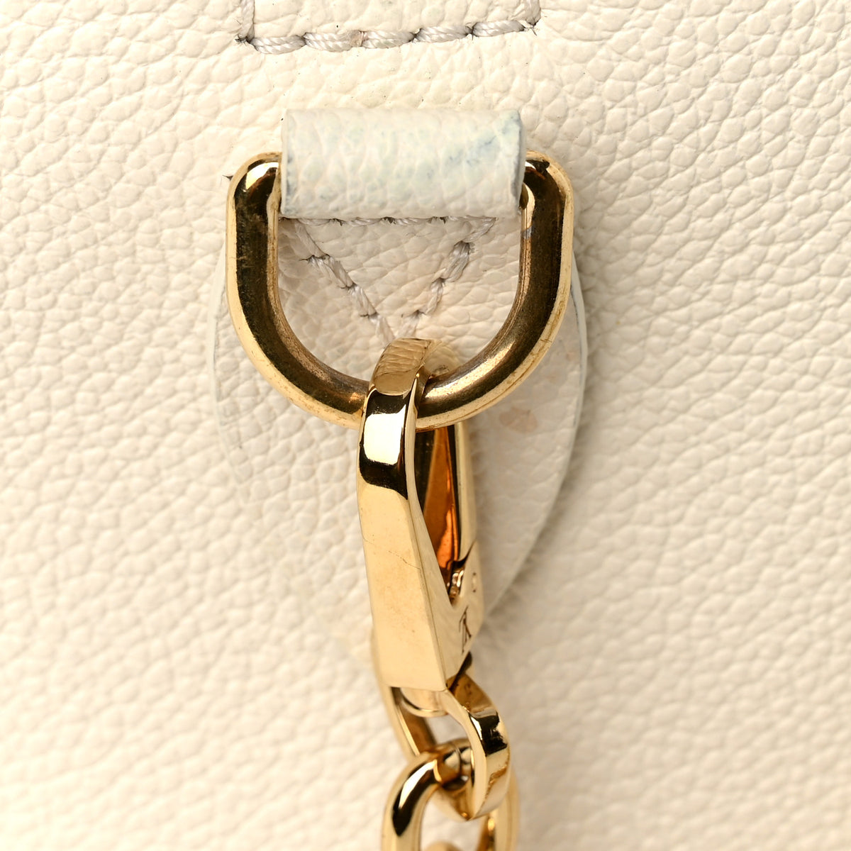 Louis Vuitton Empreinte Monogram Giant Speedy Bandouliere 20 Latte Chamallow 10 of 11