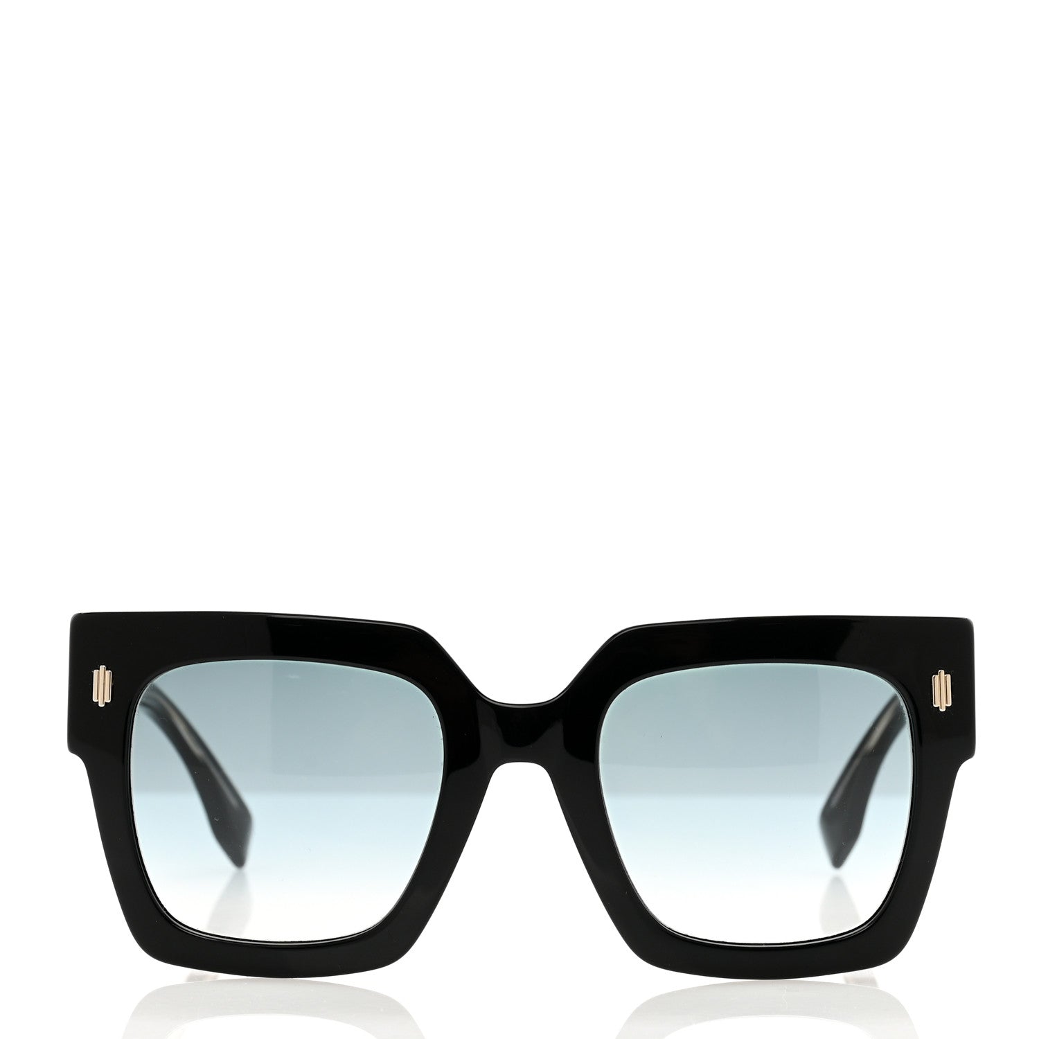 Fendi Acetate Fendi Roma Sunglasses FF 0457/G/S Black Blue 2 of 7