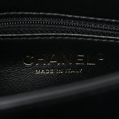 Chanel Lambskin Quilted Small Trendy CC Dual Handle Flap Bag Black 6 of 11