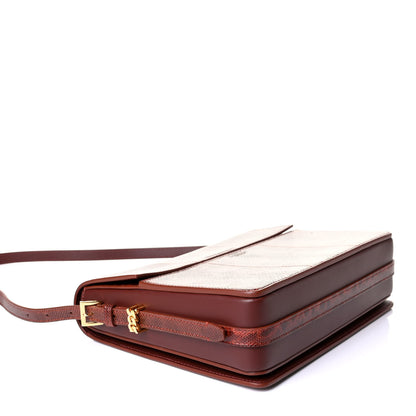 Burberry Snakeskin Large Grace Bag Orange 3 of 4