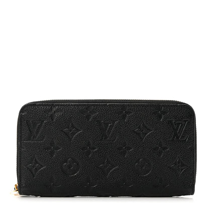 Louis Vuitton Empreinte Zippy Wallet Black 1 of 6