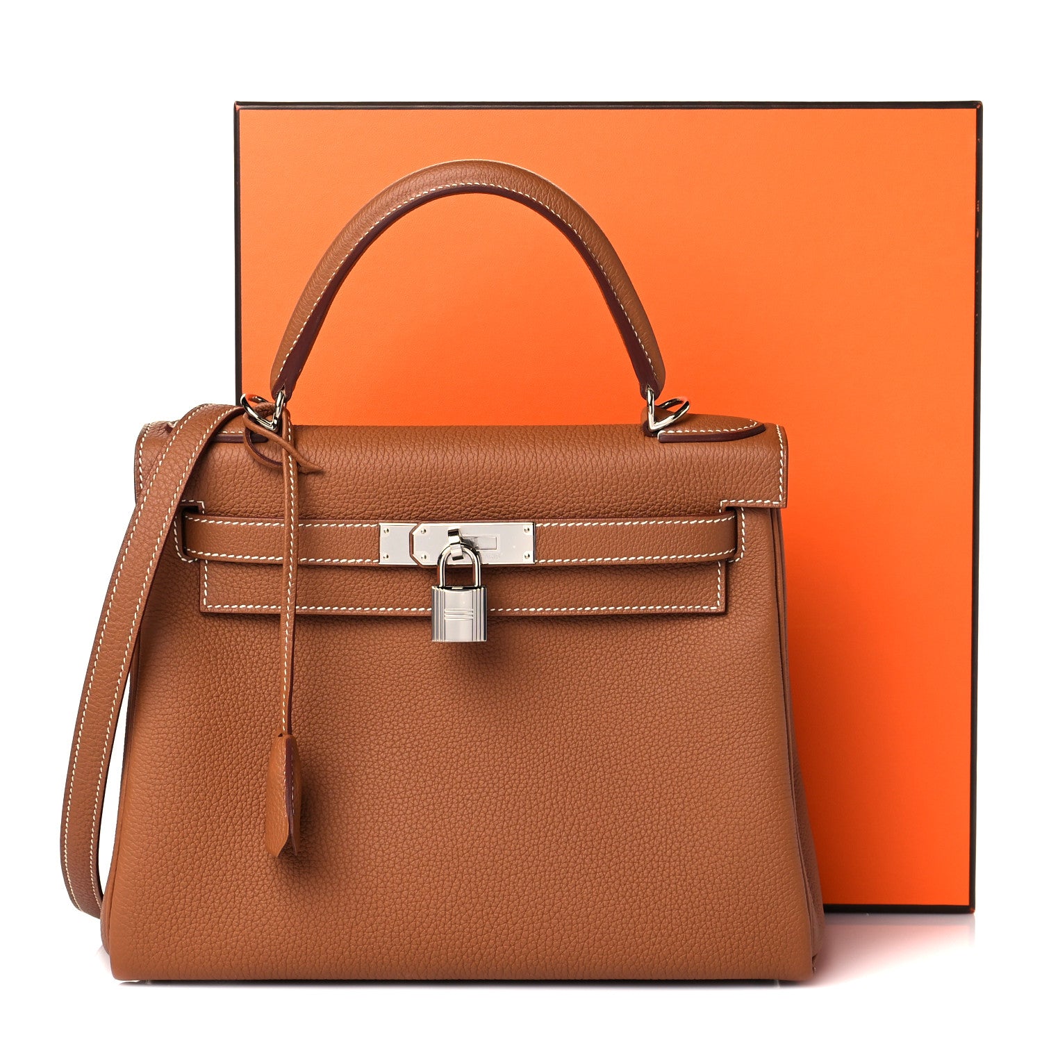 Hermes Togo Kelly Retourne 28 Gold 11 of 11