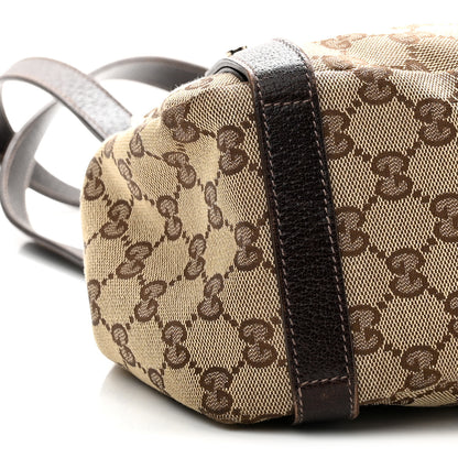 Gucci Monogram Medium Abbey Shoulder Bag Dark Brown 9 of 11