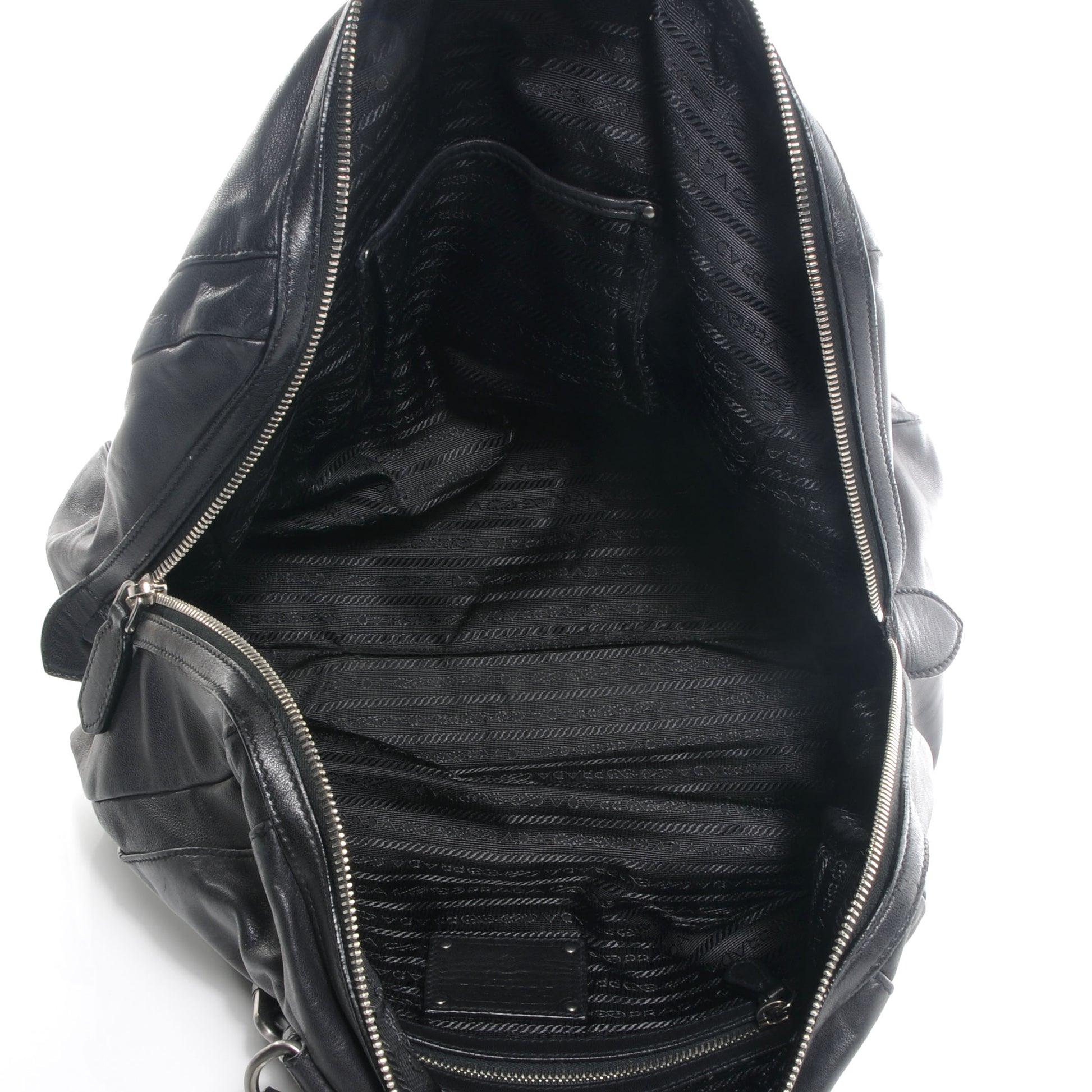 Prada Nappa Delave Tote Black 5 of 9