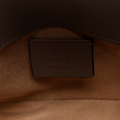 Gucci Calfskin Matelasse Super Mini GG Marmont Shoulder Bag Porcelain Rose 6 of 10