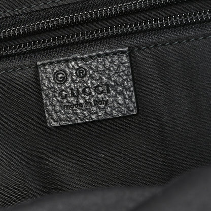 Gucci Denim Monogram Large Tote Black 6 of 12