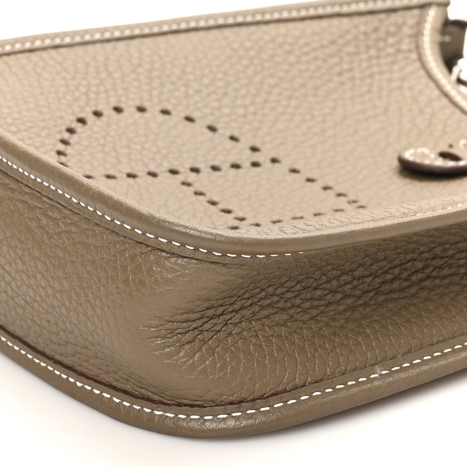 Hermes Taurillon Clemence Amazone Evelyne TPM Etoupe Bleu Indigo 10 of 10