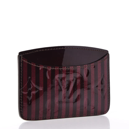Louis Vuitton Vernis Rayures Mirror Case Amarante 3 of 7