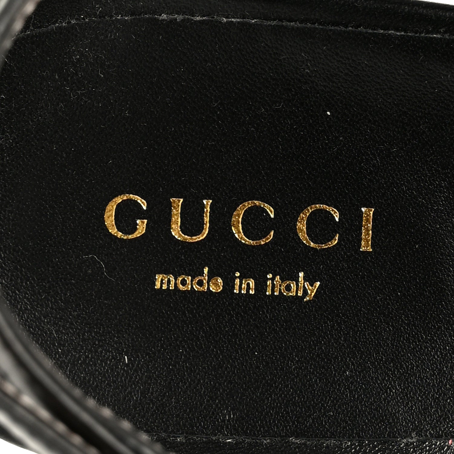 Gucci Nappa Matelasse Double G 35mm Thong Sandals 38.5 Black 7 of 9