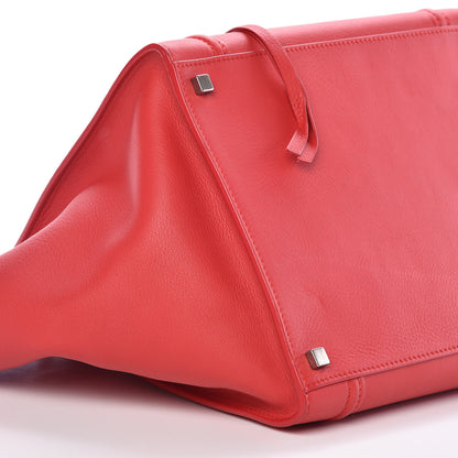 Celine Supple Calfskin Medium Phantom Luggage Vermillion 8 of 9