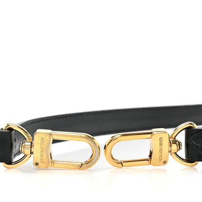 Louis Vuitton Calfskin Adjustable Keepall Bandouliere Shoulder Strap Black 3 of 3