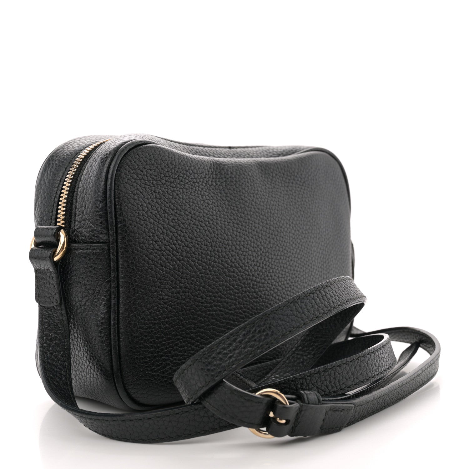 Gucci Pebbled Calfskin Small Soho Disco Bag Black 2 of 11