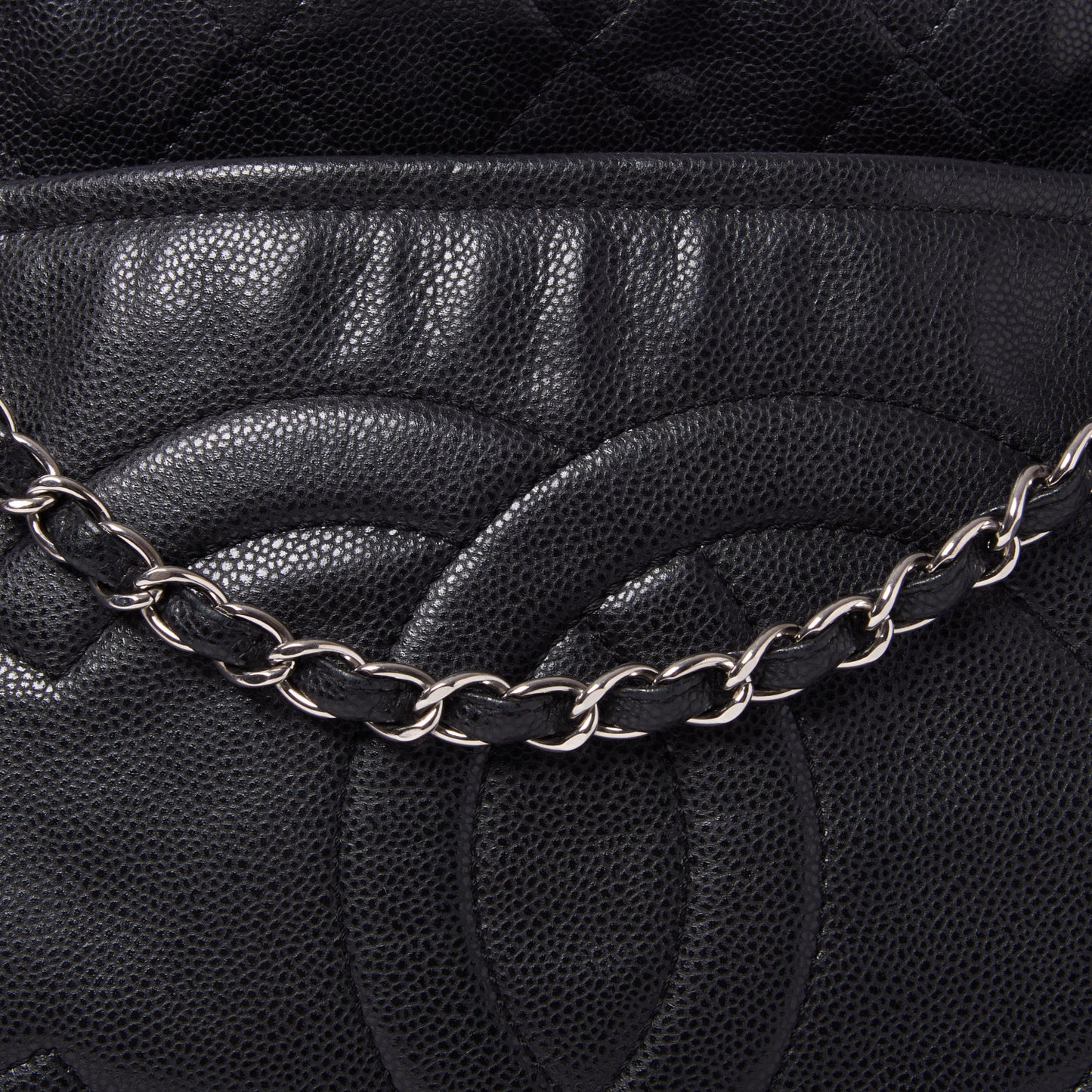 Caviar Timeless CC Soft Tote Black