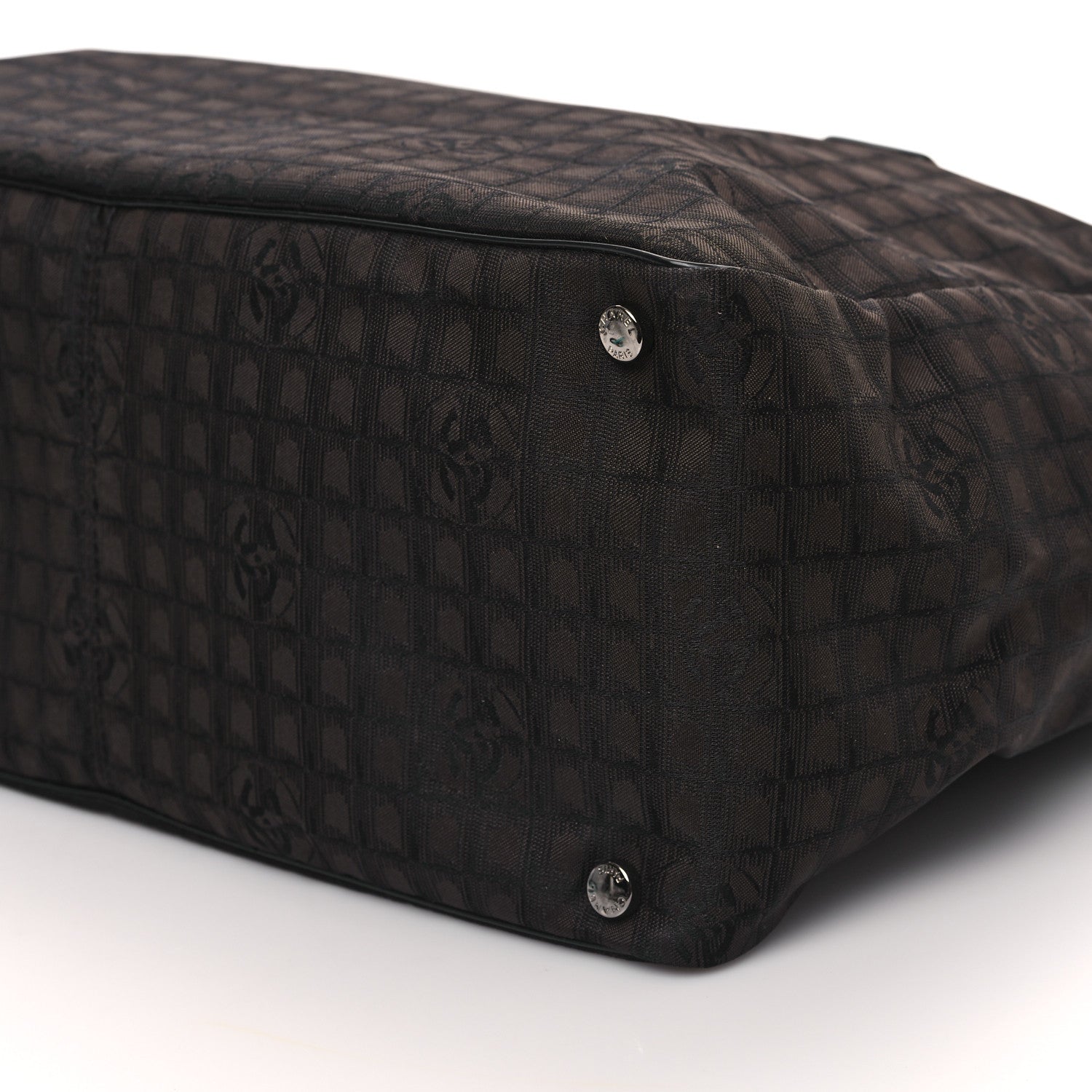 Chanel Nylon Travel Convertible Tote Black 10 of 11