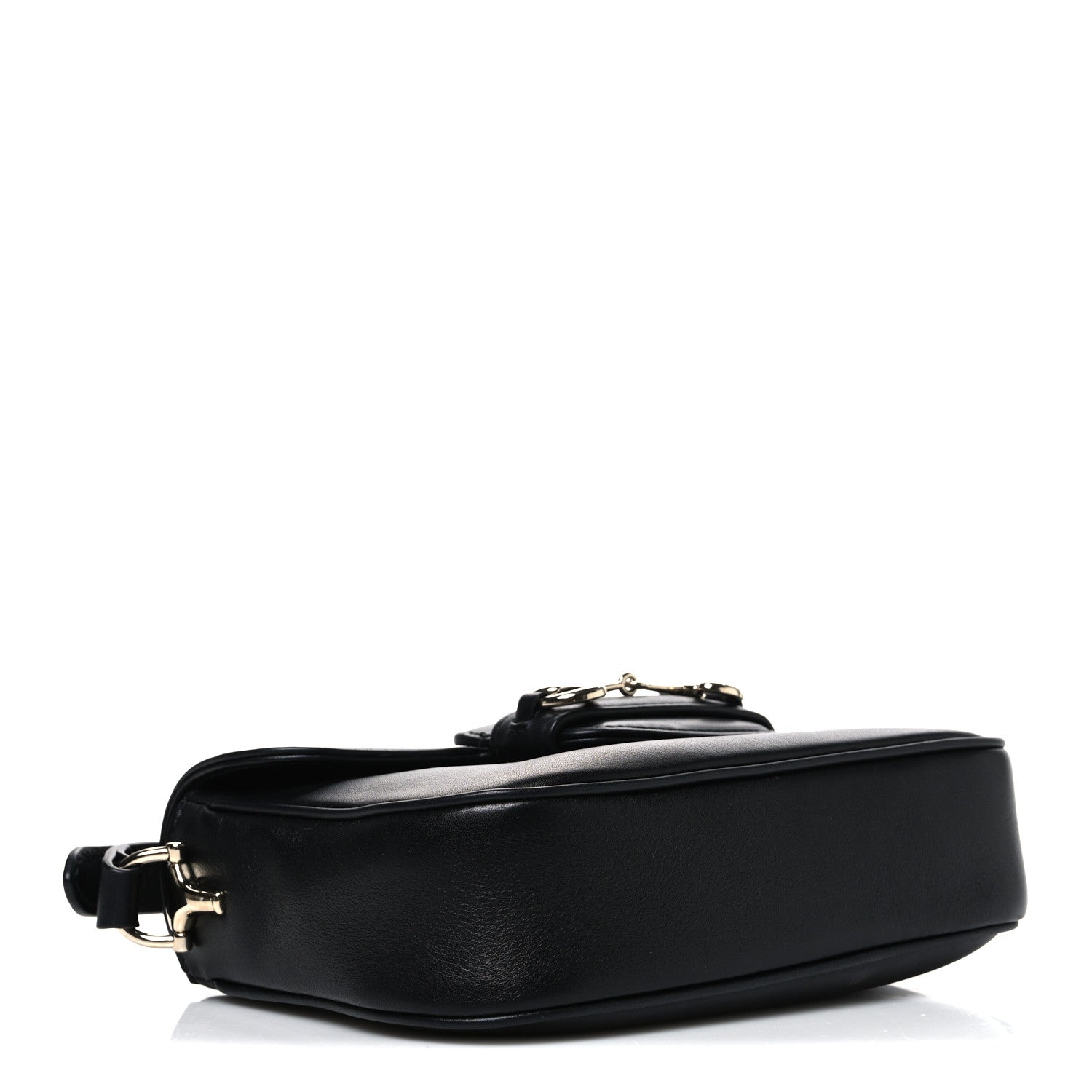 Gucci Arabella Calfskin Horsebit 1955 Small Shoulder Bag  Black 4 of 11