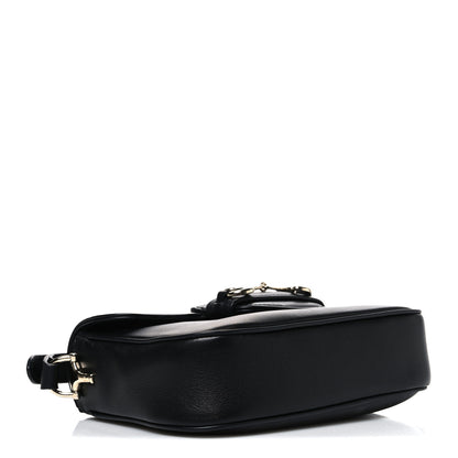 Gucci Arabella Calfskin Horsebit 1955 Small Shoulder Bag  Black 4 of 11