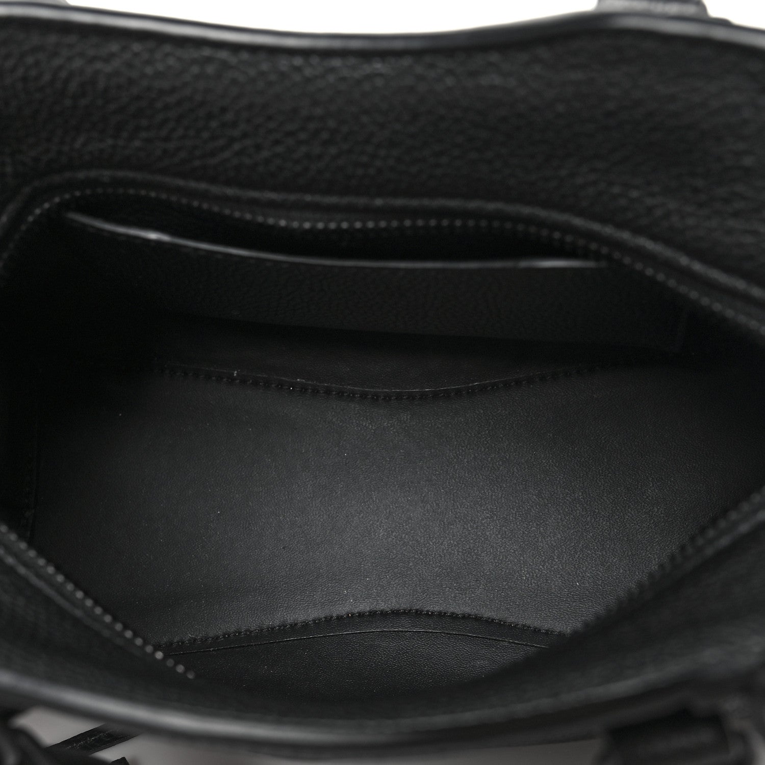 Balenciaga Grained Calfskin Neo Classic Black Hardware Mini City Black 5 of 9